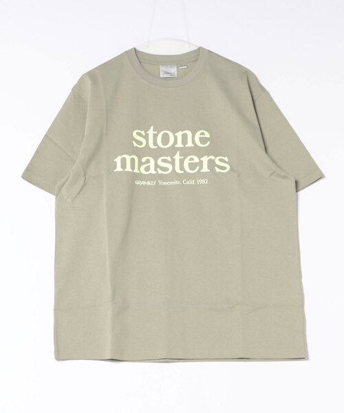 sunny branch(サニーブランチ)の「【GRAMICCI】STONEMASTERS TEE(Tシャツ/カットソー・メンズ・カーキ/ホワイト・LARGE)」の2枚目の写真