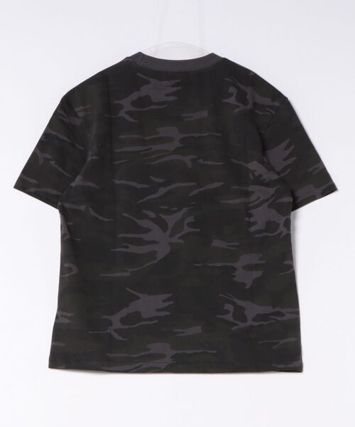 a.p.o.v.(エーピーオービー)の「a.p.o.v. ルーズ短丈カモフラTシャツ(Tシャツ/カットソー・メンズ・ブラック/ブラウン・ONESIZE)」の3枚目の写真