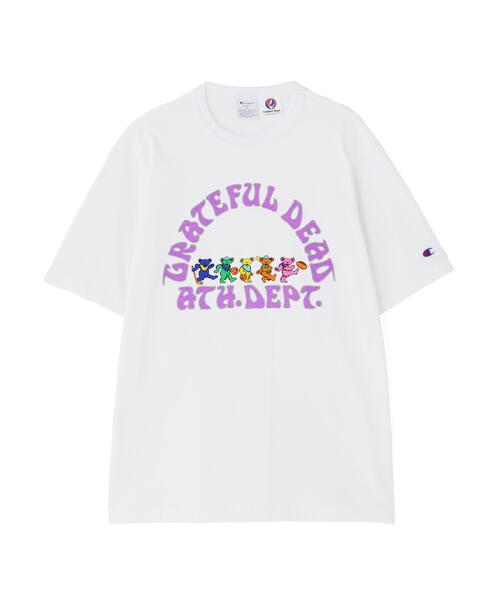 Champion(チャンピオン)の「Champion/チャンピオン/SHORT SLEEVE T-SHIRT(Tシャツ/カットソー・メンズ・その他24/ホワイト/グレー/ブラック・XL/L/M)」の1枚目の写真