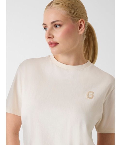 Guess(ゲス)の「SIRIA Tee Tシャツ 半袖 バックプリント(Tシャツ/カットソー・レディース・オフホワイト/ブラック・SMALL/X-SMALL/MEDIUM/LARGE)」の6枚目の写真