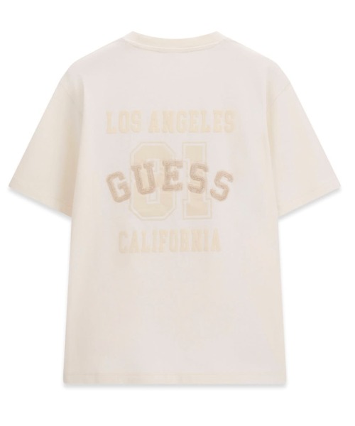 Guess(ゲス)の「SIRIA Tee Tシャツ 半袖 バックプリント(Tシャツ/カットソー・レディース・オフホワイト/ブラック・SMALL/X-SMALL/MEDIUM/LARGE)」の10枚目の写真