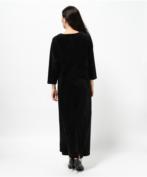 OUTLET（アウトレット）の「【IKUMI】VELORONE-PIECE（ワンピース・レディース・ブラック・FREE）」の4枚目の写真