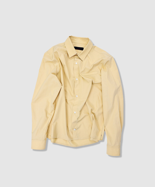ANYTIME LOREAK（エニタイムロレーク）の「FREESIA BLOOM SHIRT - YELLOW（シャツ/ブラウス・メンズ・イエロー・MEDIUM/LARGE）」の3枚目の写真