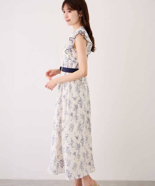 Jayro(ジャイロ)の「花柄プリント袖フリルワンピース(ワンピース・レディース・ブラック系その他・M)」の15枚目の写真