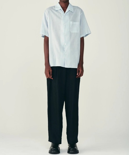 MARKAWARE/マーカウェア】DOUBLE PLEATED EASY TROUSERS/(清涼・軽量