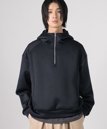 rehacer : Slant Zip Hoodie / スラントジップ フーテッド パーカー
