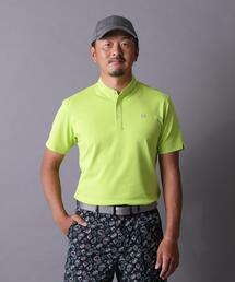 【St ANDREWS】【吸水速乾】【UVカット】ボックスベアメッシュ半袖ポロシャツ (MENS)