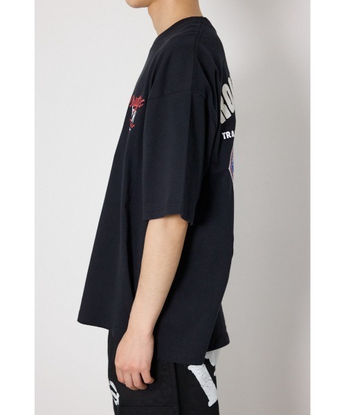 RODEO CROWNS WIDE BOWL(ロデオクラウンズワイドボウル)の「DINER FLAG Tシャツ(Tシャツ/カットソー・メンズ・ホワイト/ブラック/ライトブルー・MEDIUM/LARGE)」の7枚目の写真