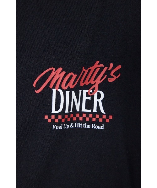 RODEO CROWNS WIDE BOWL(ロデオクラウンズワイドボウル)の「DINER FLAG Tシャツ(Tシャツ/カットソー・メンズ・ホワイト/ブラック/ライトブルー・MEDIUM/LARGE)」の10枚目の写真