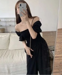 オフショルデザイン オールインワン