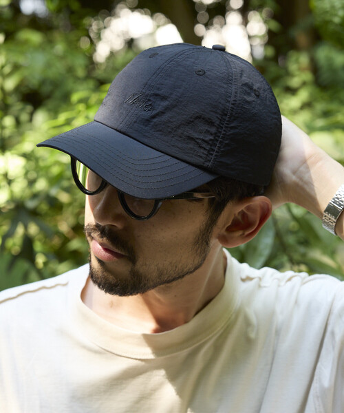 NANGA(ナンガ)の「NANGA/ナンガ NYLON TUSSER BB CAP(キャップ・メンズ・ベージュ/イエロー/ブラック/アイボリー/ライトグリーン・ONE SIZE)」の2枚目の写真
