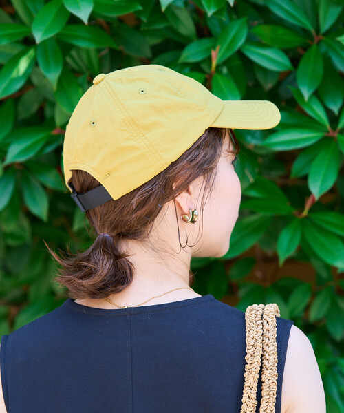 NANGA(ナンガ)の「NANGA/ナンガ NYLON TUSSER BB CAP(キャップ・メンズ・ベージュ/イエロー/ブラック/アイボリー/ライトグリーン・ONE SIZE)」の15枚目の写真