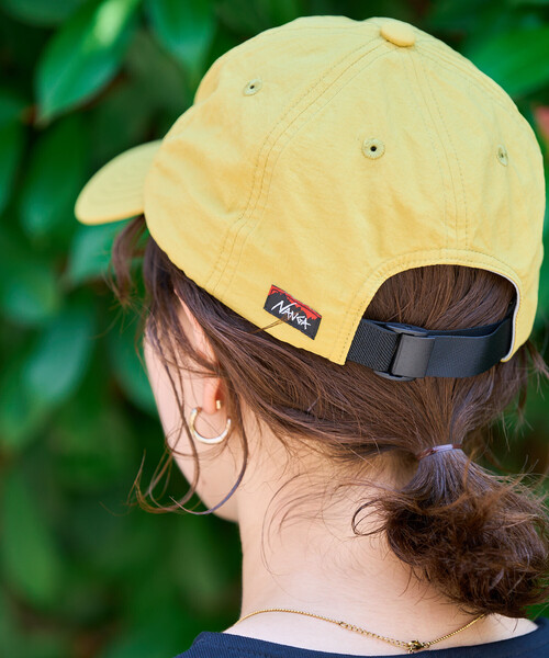 NANGA(ナンガ)の「NANGA/ナンガ NYLON TUSSER BB CAP(キャップ・メンズ・ベージュ/イエロー/ブラック/アイボリー/ライトグリーン・ONE SIZE)」の17枚目の写真