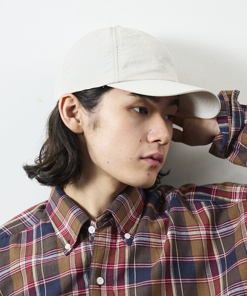 NANGA(ナンガ)の「NANGA/ナンガ NYLON TUSSER BB CAP(キャップ・メンズ・ベージュ/イエロー/ブラック/アイボリー/ライトグリーン・ONE SIZE)」の21枚目の写真