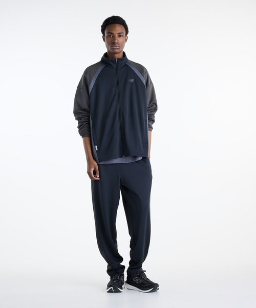 NEW BALANCE（ニューバランス）の「ニットトラックパンツ(テーパード)（スラックス・メンズ・ブラック/スミクロ・SMALL/XX-LARGE/X-LARGE/LARGE/MEDIUM）」の11枚目の写真