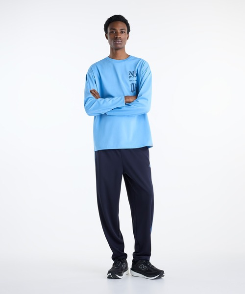 NEW BALANCE（ニューバランス）の「ニットトラックパンツ(テーパード)（スラックス・メンズ・ブラック/スミクロ・SMALL/XX-LARGE/X-LARGE/LARGE/MEDIUM）」の16枚目の写真