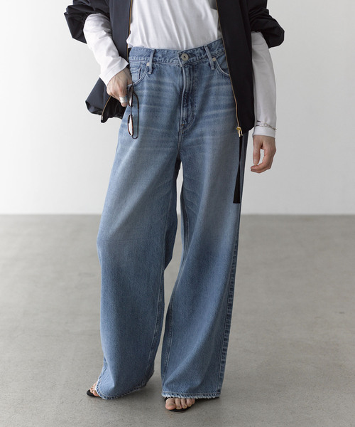 upperhights(アッパーハイツ)の「upper hights アッパーハイツ 別注THE LAUREL L85326702(デニムパンツ・レディース・コバルトブルー・27/26/25/24/23/22)」の1枚目の写真