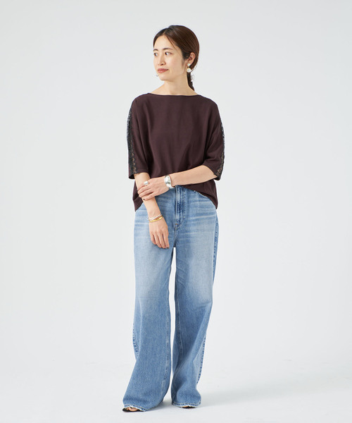 upperhights(アッパーハイツ)の「upper hights アッパーハイツ 別注THE LAUREL L85326702(デニムパンツ・レディース・コバルトブルー・27/26/25/24/23/22)」の8枚目の写真