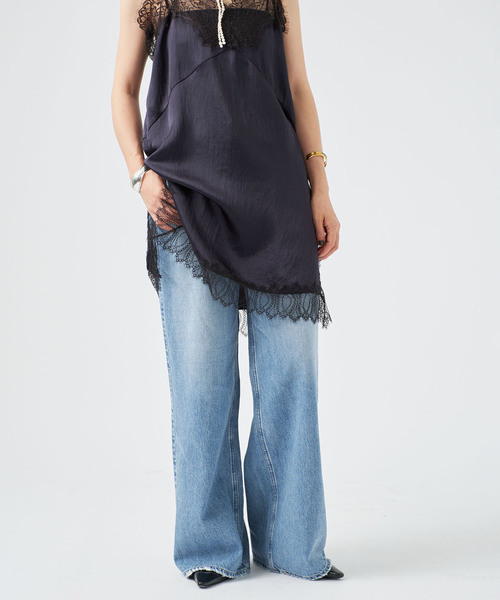 upperhights(アッパーハイツ)の「upper hights アッパーハイツ 別注THE LAUREL L85326702(デニムパンツ・レディース・コバルトブルー・27/26/25/24/23/22)」の10枚目の写真