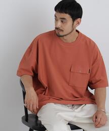 リングドットポケットTシャツ半袖