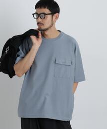 リングドットポケットTシャツ半袖