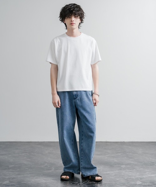Rocky Monroe(ロッキーモンロー)の「AUTENTI オーテンティ クロスベルト レザーサンダル/フラットサンダル(サンダル・メンズ・ブラック/ダークブラウン/アイボリー・40/41/42/43)」の6枚目の写真