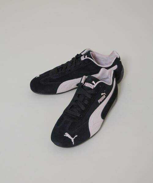 PUMA(プーマ)の「PUMA/SPEEDCAT OG(スニーカー・レディース・ブラック/ライトピンク/モカ・23/24/25)」の1枚目の写真