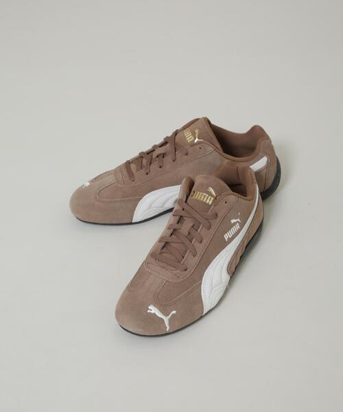 PUMA(プーマ)の「PUMA/SPEEDCAT OG(スニーカー・レディース・ブラック/ライトピンク/モカ・23/24/25)」の2枚目の写真
