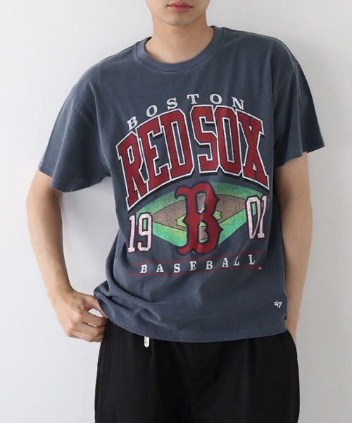 '47(フォーティーセブン)の「【'47】47 MLB GARMENT WASH TEE / 4カラー(Tシャツ/カットソー・メンズ・ベージュ/ホワイト/ブラック/ネイビー・L/M/XL)」の4枚目の写真