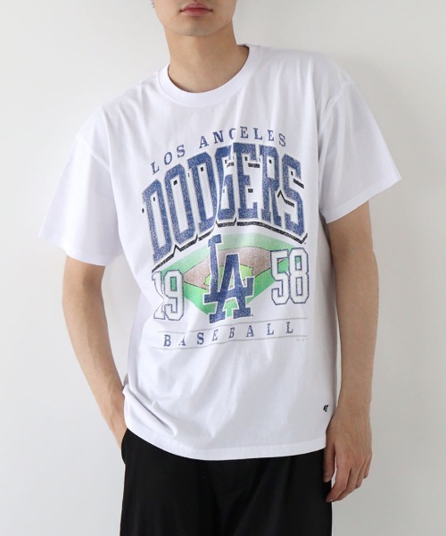 '47(フォーティーセブン)の「【'47】47 MLB GARMENT WASH TEE / 4カラー(Tシャツ/カットソー・メンズ・ベージュ/ホワイト/ブラック/ネイビー・L/M/XL)」の2枚目の写真