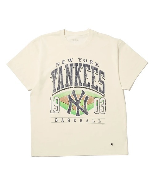 '47(フォーティーセブン)の「【'47】47 MLB GARMENT WASH TEE / 4カラー(Tシャツ/カットソー・メンズ・ベージュ/ホワイト/ブラック/ネイビー・L/M/XL)」の10枚目の写真