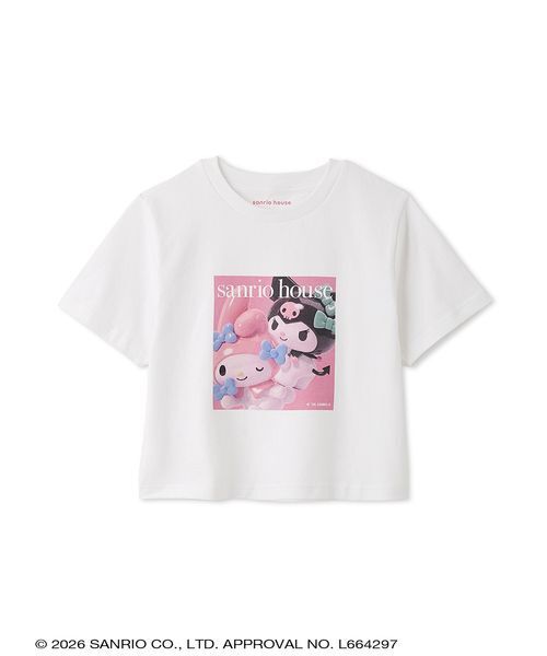 sanrio house(サンリオハウス)の「【Neo Kawaii2Collection】フォトアートTシャツ(Tシャツ/カットソー・レディース・B/D/A/C・S/M)」の3枚目の写真