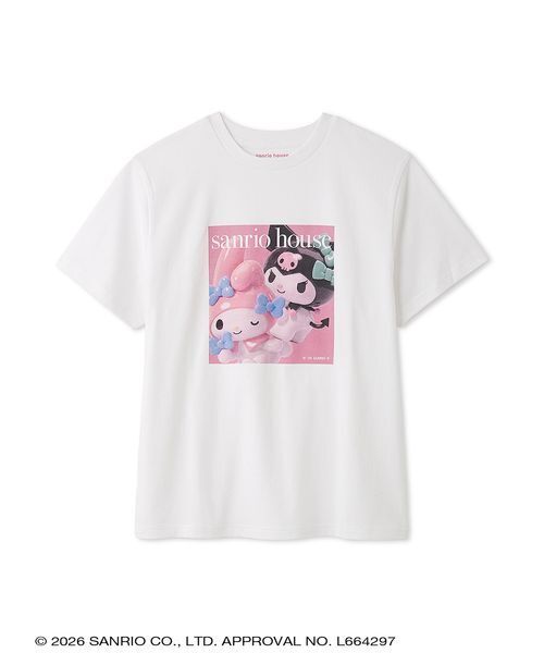 sanrio house(サンリオハウス)の「【Neo Kawaii2Collection】フォトアートTシャツ(Tシャツ/カットソー・レディース・B/D/A/C・S/M)」の13枚目の写真