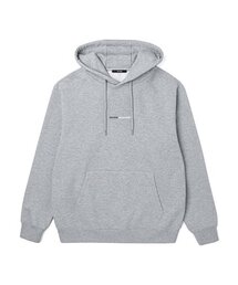 男女共用ベーシック裏毛フードマンツーマン (M-GREY) (HASLT91-51)