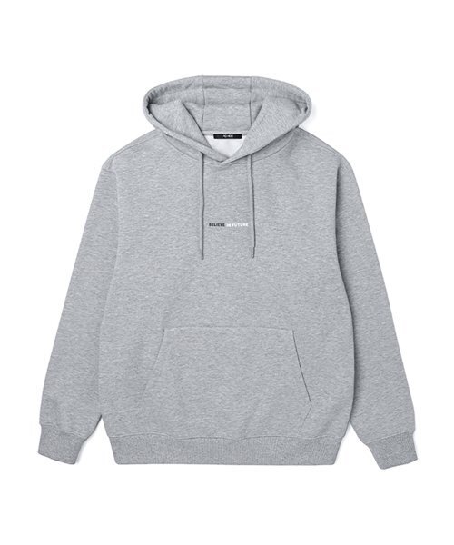 ADHOC(アドホック)の「男女共用ベーシック裏毛フードマンツーマン (M-GREY) (HASLT91-51)(パーカー・レディース・その他・90/95/100/105)」の1枚目の写真