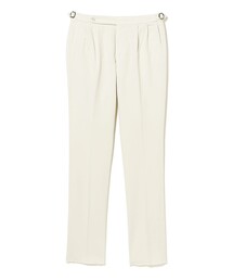 BEAMS F（ビームスエフ）の「【別注】GTA / HERRICK ストレッチ コットン ツイル サイドアジャスター 2プリーツ スラックス（その他パンツ）」