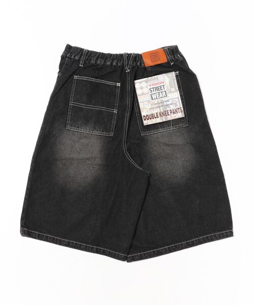 VISION STREET WEAR(ヴィジョンストリートウェア)の「Skater Denim Jorts / スケーターデニムショーツ / 6505061(デニムパンツ・メンズ・ブラック・LL/L/M)」の7枚目の写真