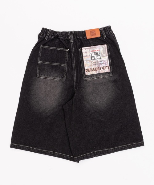 VISION STREET WEAR(ヴィジョンストリートウェア)の「Skater Denim Jorts / スケーターデニムショーツ / 6505061(デニムパンツ・メンズ・ブラック・LL/L/M)」の3枚目の写真