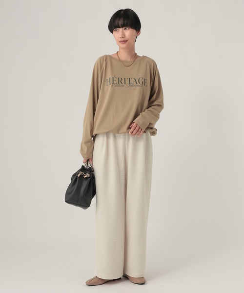 Elura(エルーラ)の「サマ見えドロストロンTEE/1050046(Tシャツ/カットソー・レディース・ベージュ/ブラック/ホワイト・FREE)」の16枚目の写真