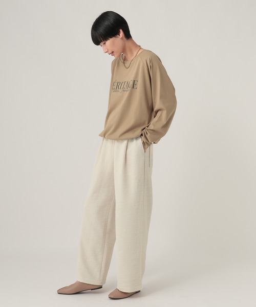 Elura(エルーラ)の「サマ見えドロストロンTEE/1050046(Tシャツ/カットソー・レディース・ベージュ/ブラック/ホワイト・FREE)」の17枚目の写真