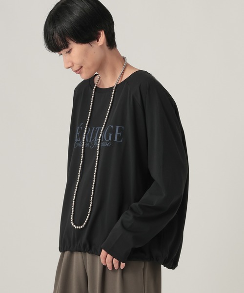 Elura(エルーラ)の「サマ見えドロストロンTEE/1050046(Tシャツ/カットソー・レディース・ベージュ/ブラック/ホワイト・FREE)」の15枚目の写真