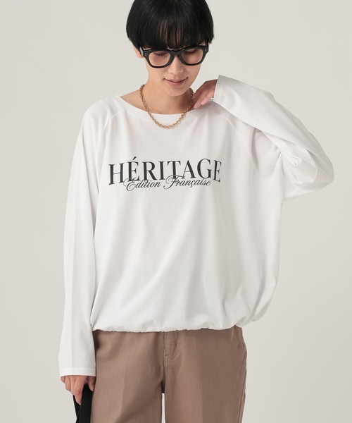 Elura(エルーラ)の「サマ見えドロストロンTEE/1050046(Tシャツ/カットソー・レディース・ベージュ/ブラック/ホワイト・FREE)」の12枚目の写真