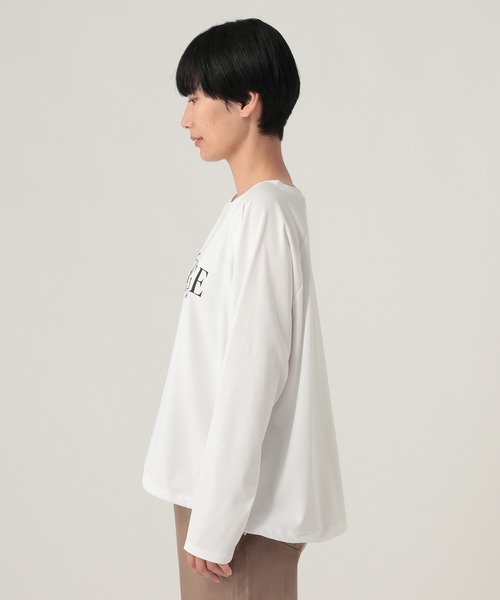 Elura(エルーラ)の「サマ見えドロストロンTEE/1050046(Tシャツ/カットソー・レディース・ベージュ/ブラック/ホワイト・FREE)」の20枚目の写真