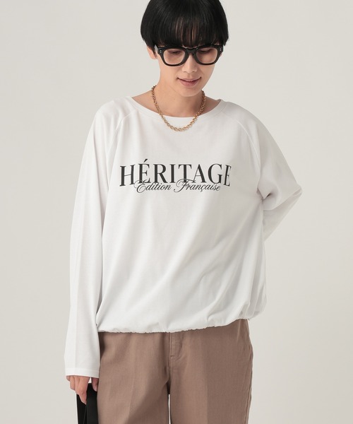 Elura(エルーラ)の「サマ見えドロストロンTEE/1050046(Tシャツ/カットソー・レディース・ベージュ/ブラック/ホワイト・FREE)」の11枚目の写真