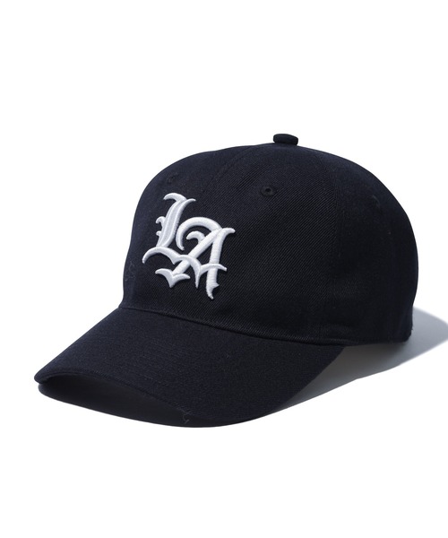 XLARGE（エクストララージ）の「XLARGE OLD ENGLISH LA CAP（キャップ・メンズ・ブラック/ブルー/ネイビー・ONE SIZE）」の11枚目の写真