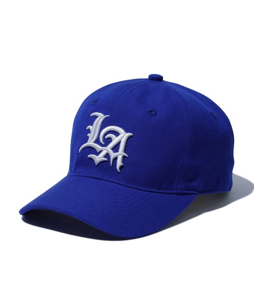 XLARGE（エクストララージ）の「XLARGE OLD ENGLISH LA CAP（キャップ・メンズ・ブラック/ブルー/ネイビー・ONE SIZE）」の12枚目の写真