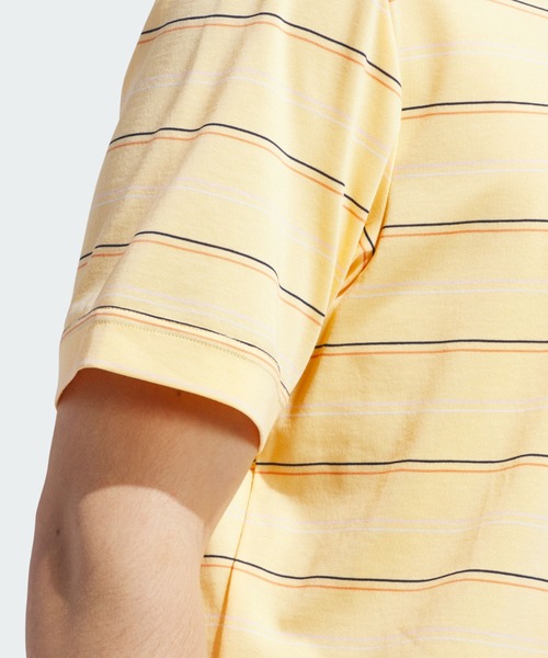 adidas(アディダス)の「オリジナルス アーカイブ ストライプ ポロ【adidas Golf/アディダスゴルフ】(ポロシャツ・メンズ・イエロー・XX-LARGE/3XL/LARGE/MEDIUM/SMALL/X-LARGE)」の6枚目の写真