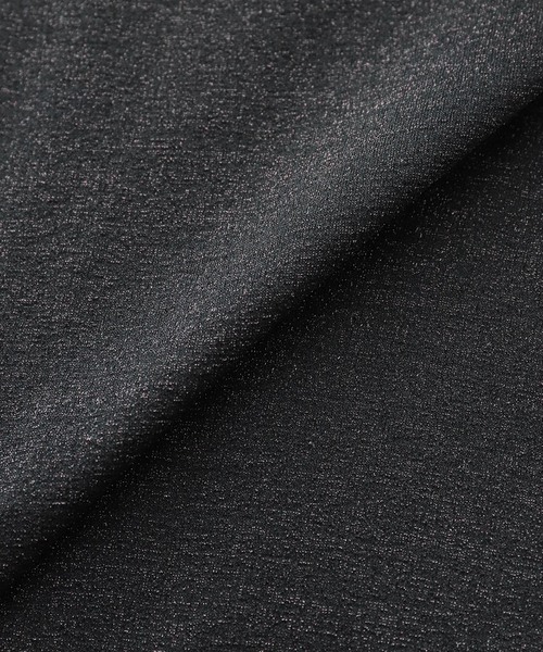 HAKUJI(ハクジ)の「HAKUJI ハクジ Shiny rib LS プルオーバー H232641(Tシャツ/カットソー・レディース・ブラック・FREE)」の7枚目の写真