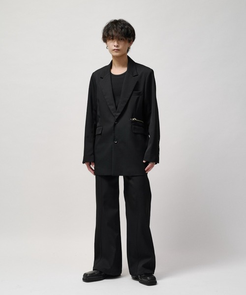 Lui's(ルイス)の「SURJENT ディープフレアパンツ(スラックス・メンズ・ブラウン/ブラック・1/2)」の21枚目の写真