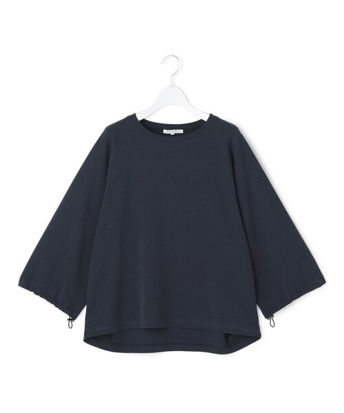 23区(ニジュウサンク)の「ライトダンボール バルーン袖プルオーバー(Tシャツ/カットソー・レディース・ネイビー系/グレー系/ベージュ系・38)」の7枚目の写真